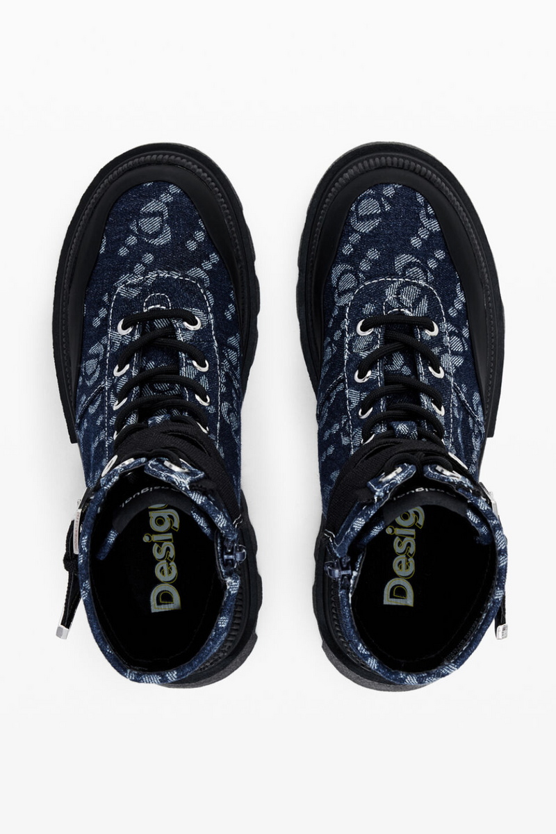 Desigual Denim Trucker Boot