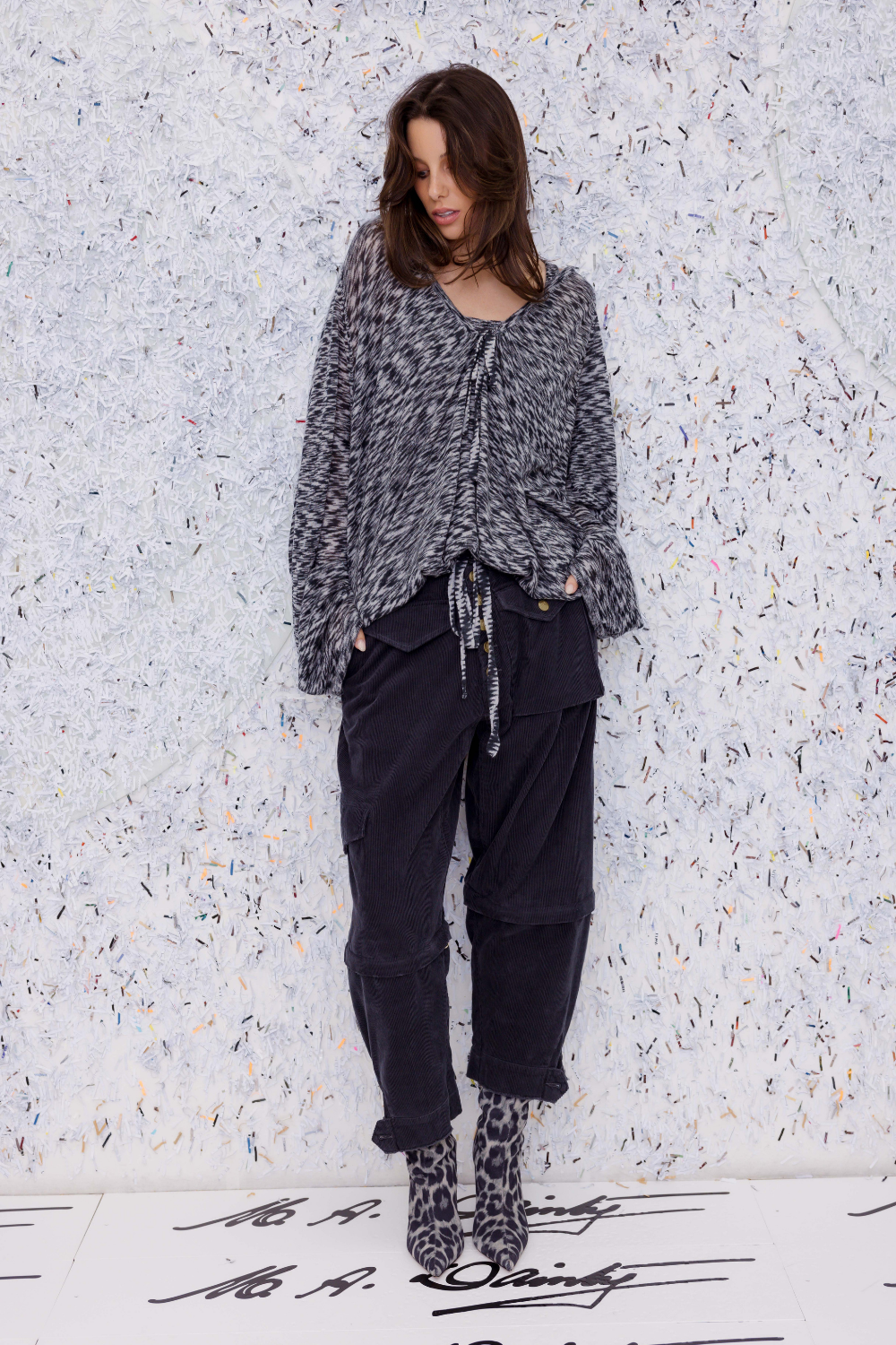 M.A.Dainty Trucker Pant Slate