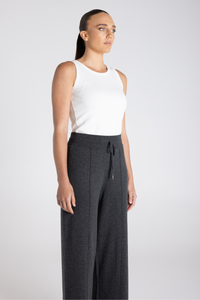 Two T's Jersey Knit Pants Steel