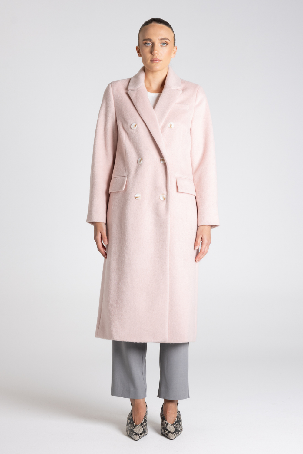 Two T's Madison Coat Pink