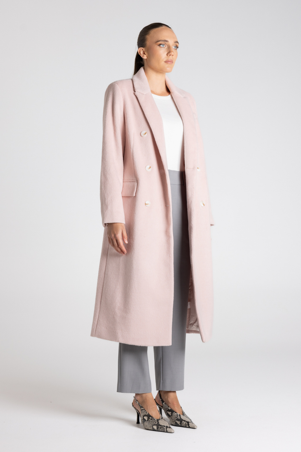 Two T's Madison Coat Pink