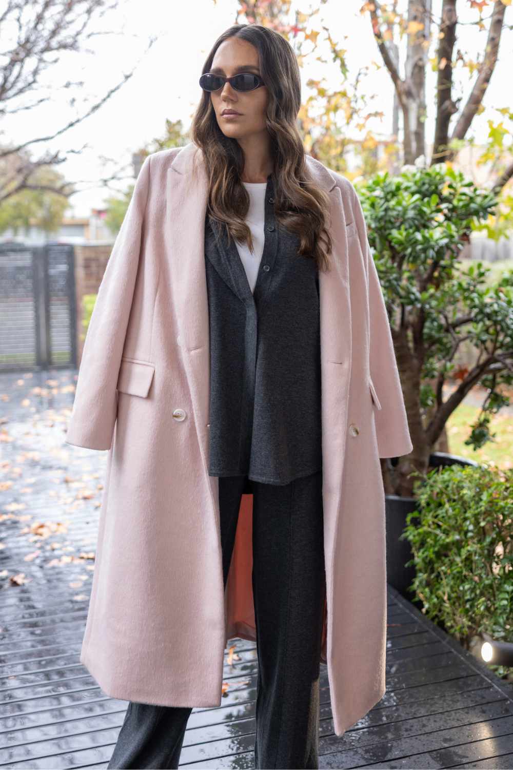 Two T's Madison Coat Pink