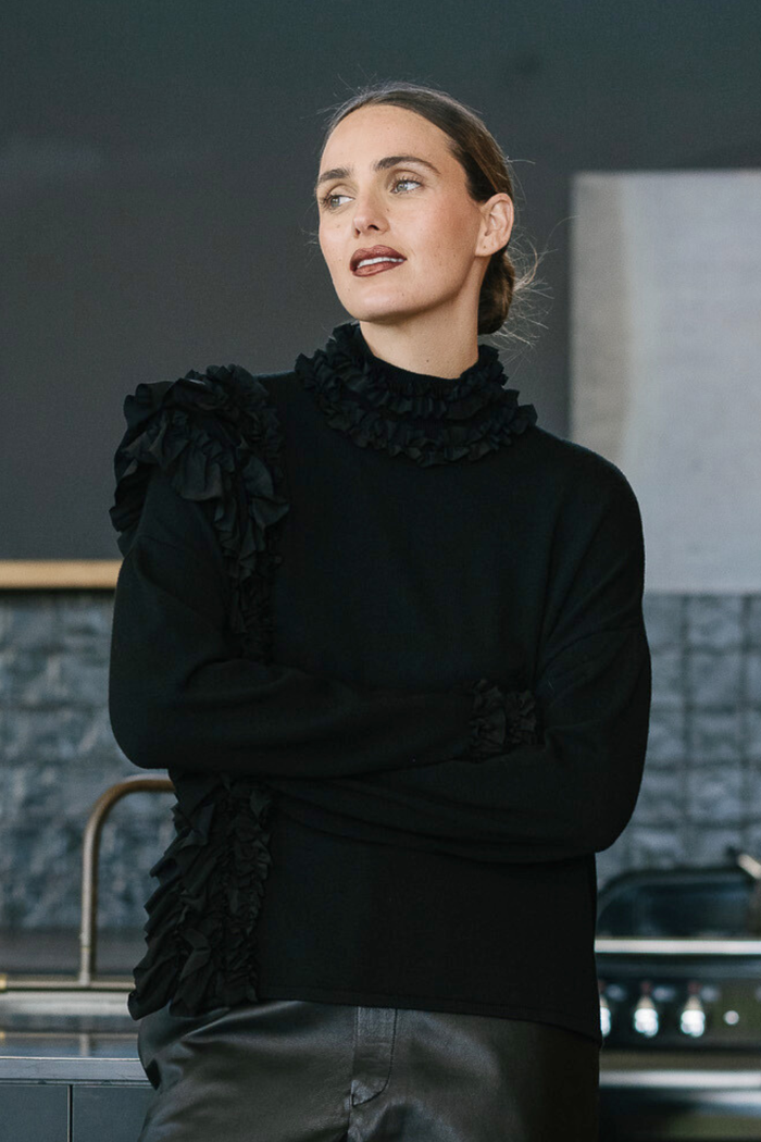 M.A.Dainty Jetz Knit Black