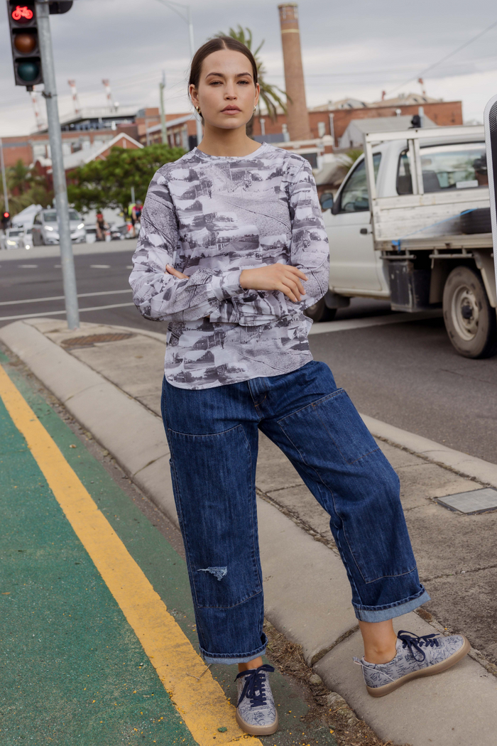 Circular by M.A.Dainty Tram Lines Top