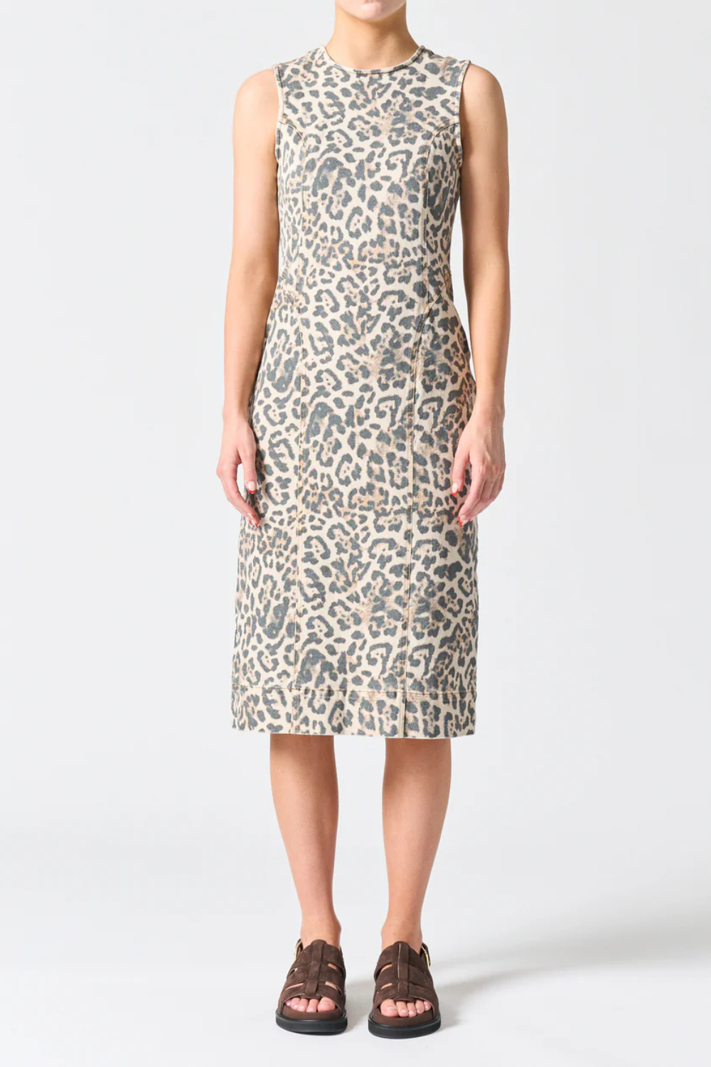 Walnut Miami Dress Leopard