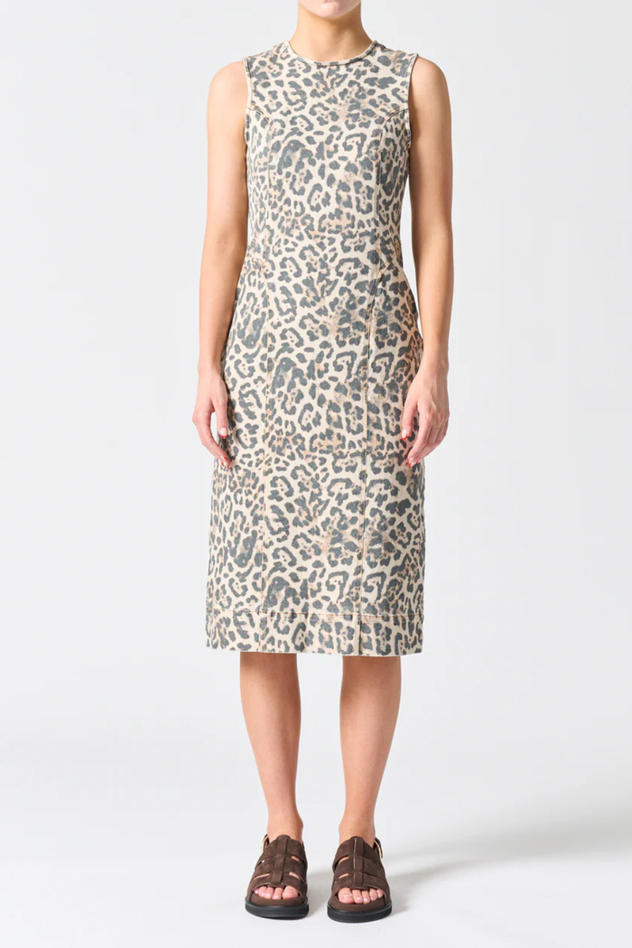 Walnut Miami Dress Leopard