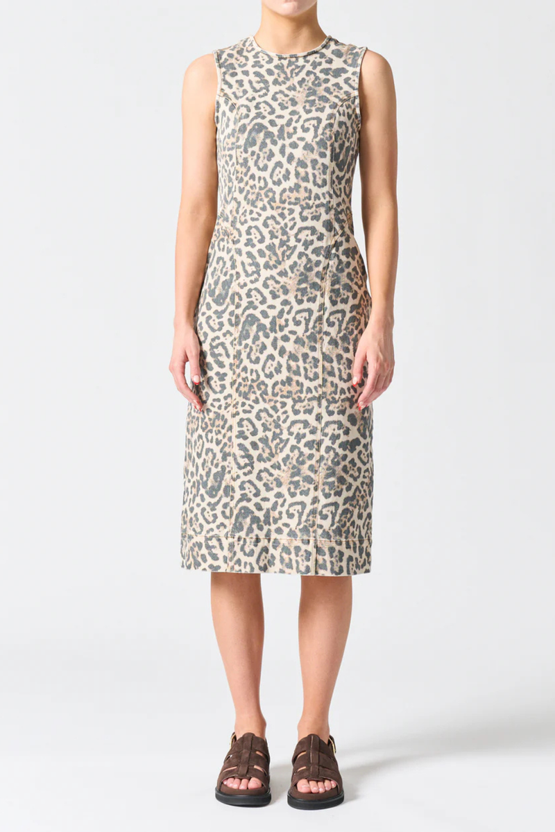 Walnut Miami Dress Leopard
