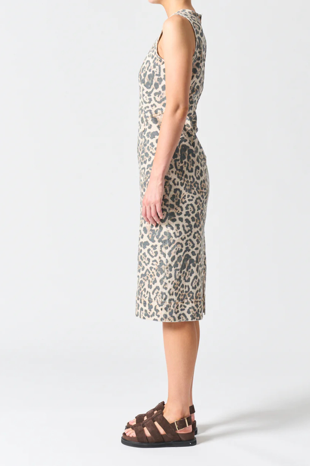 Walnut Miami Dress Leopard