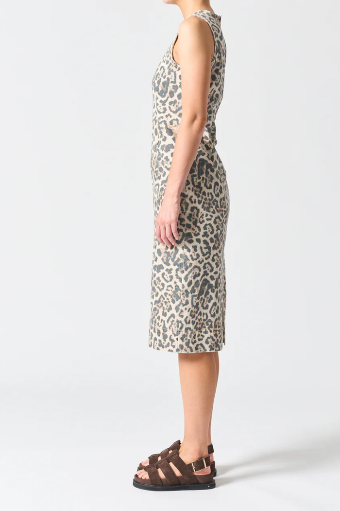 Walnut Miami Dress Leopard