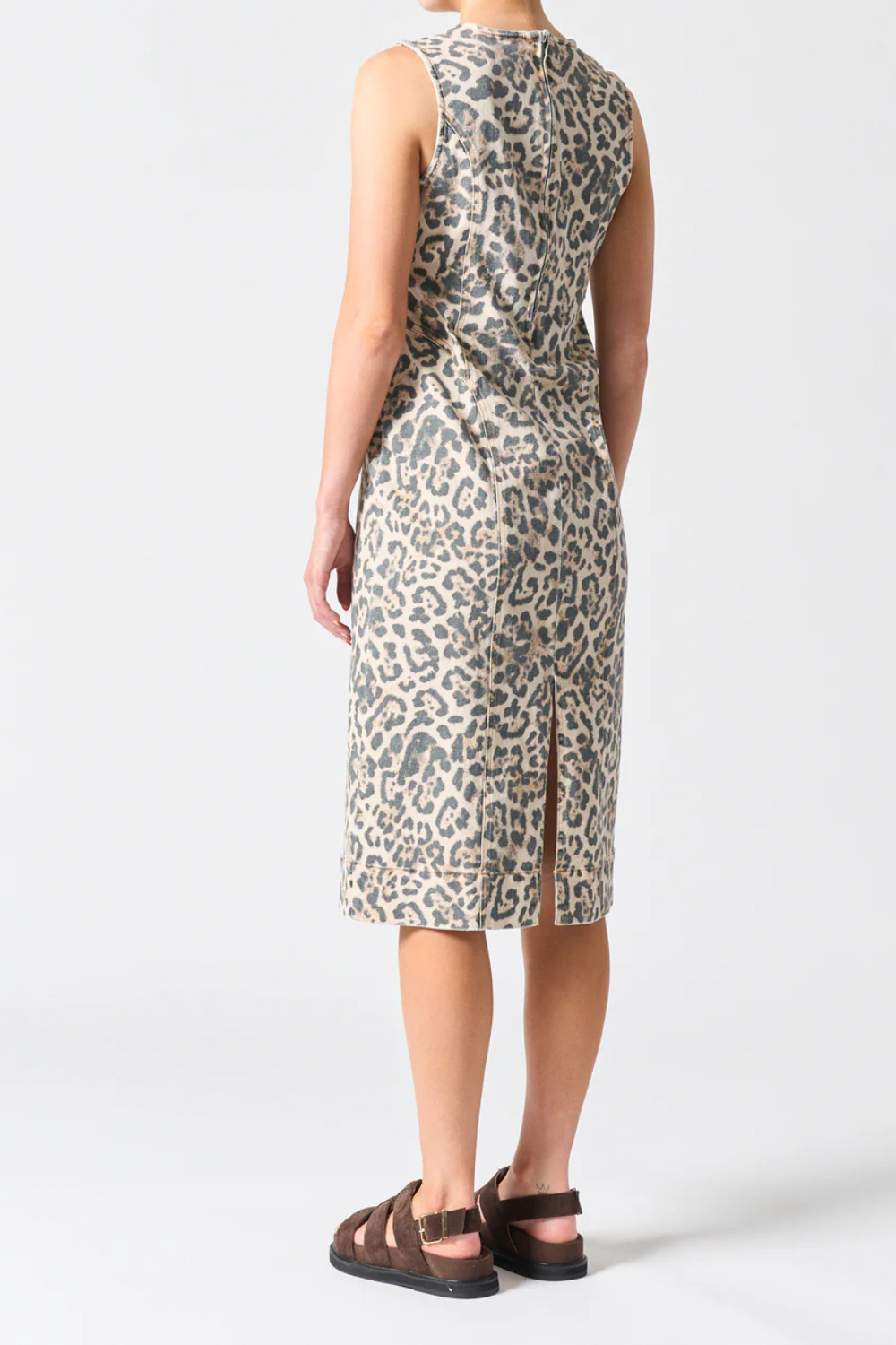 Walnut Miami Dress Leopard