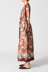 Walnut Paris Dress Jaguar Jungle Orange