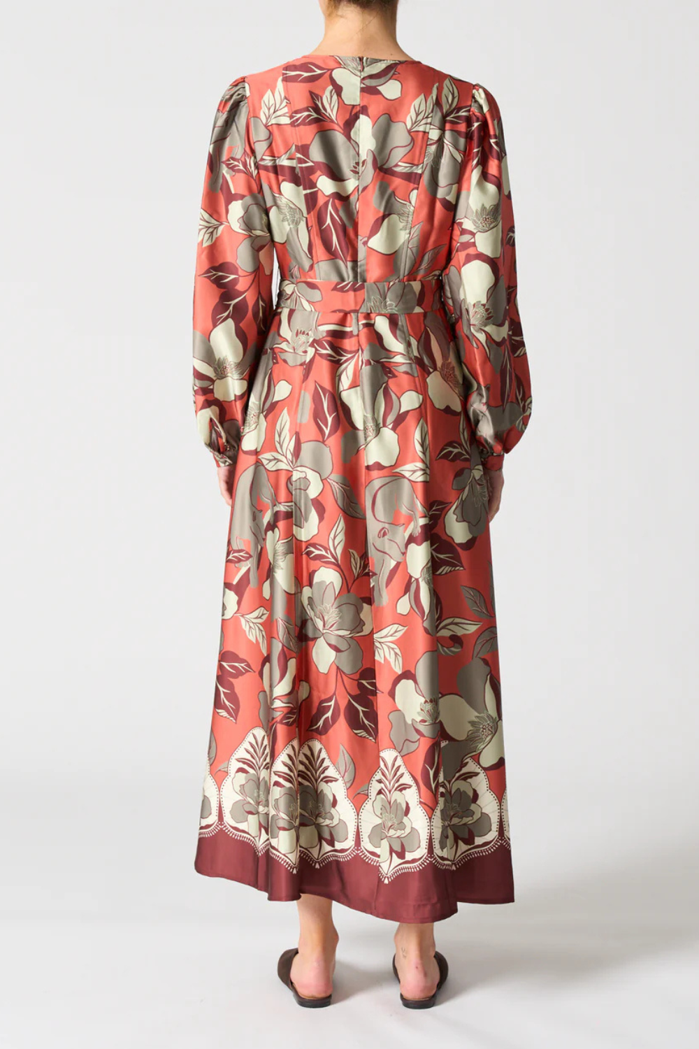 Walnut Paris Dress Jaguar Jungle Orange