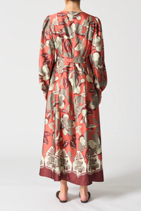 Walnut Paris Dress Jaguar Jungle Orange