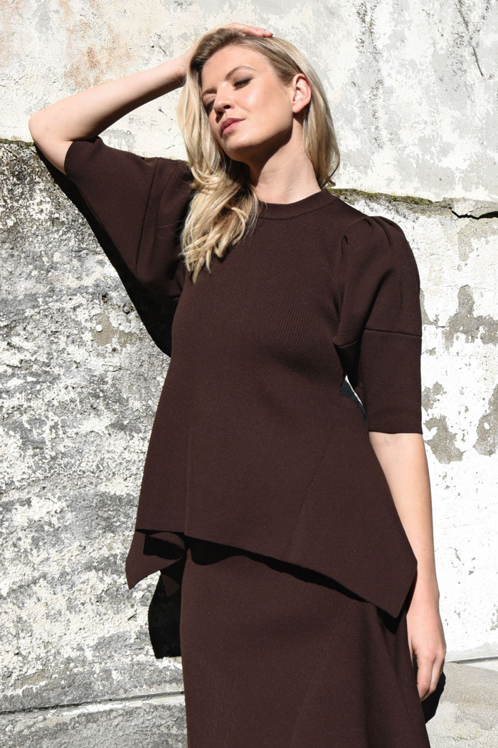 Trelise Cooper What's Your Angle? Top Chocolate Pre-Order