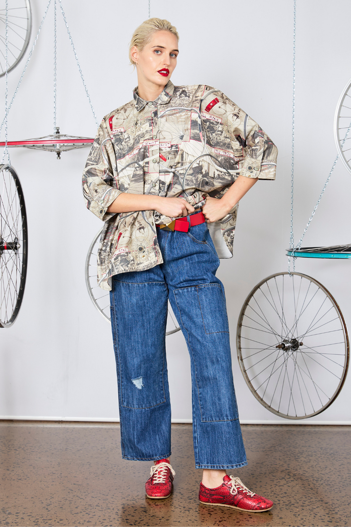 Circular by M.A.Dainty Wheelie Shirt Trick Cyclist