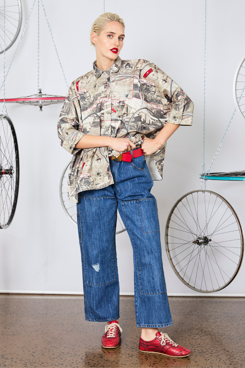 Circular by M.A.Dainty Wheelie Shirt Trick Cyclist