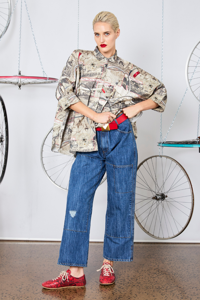 Circular by M.A.Dainty Wheelie Shirt Trick Cyclist