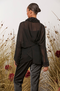 M.A.Dainty Whisper Top Black