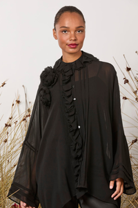 M.A.Dainty Whisper Top Black