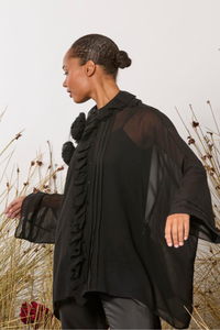 M.A.Dainty Whisper Top Black