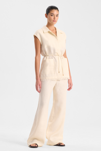 Morrison Yasmin Linen Pant Ecru