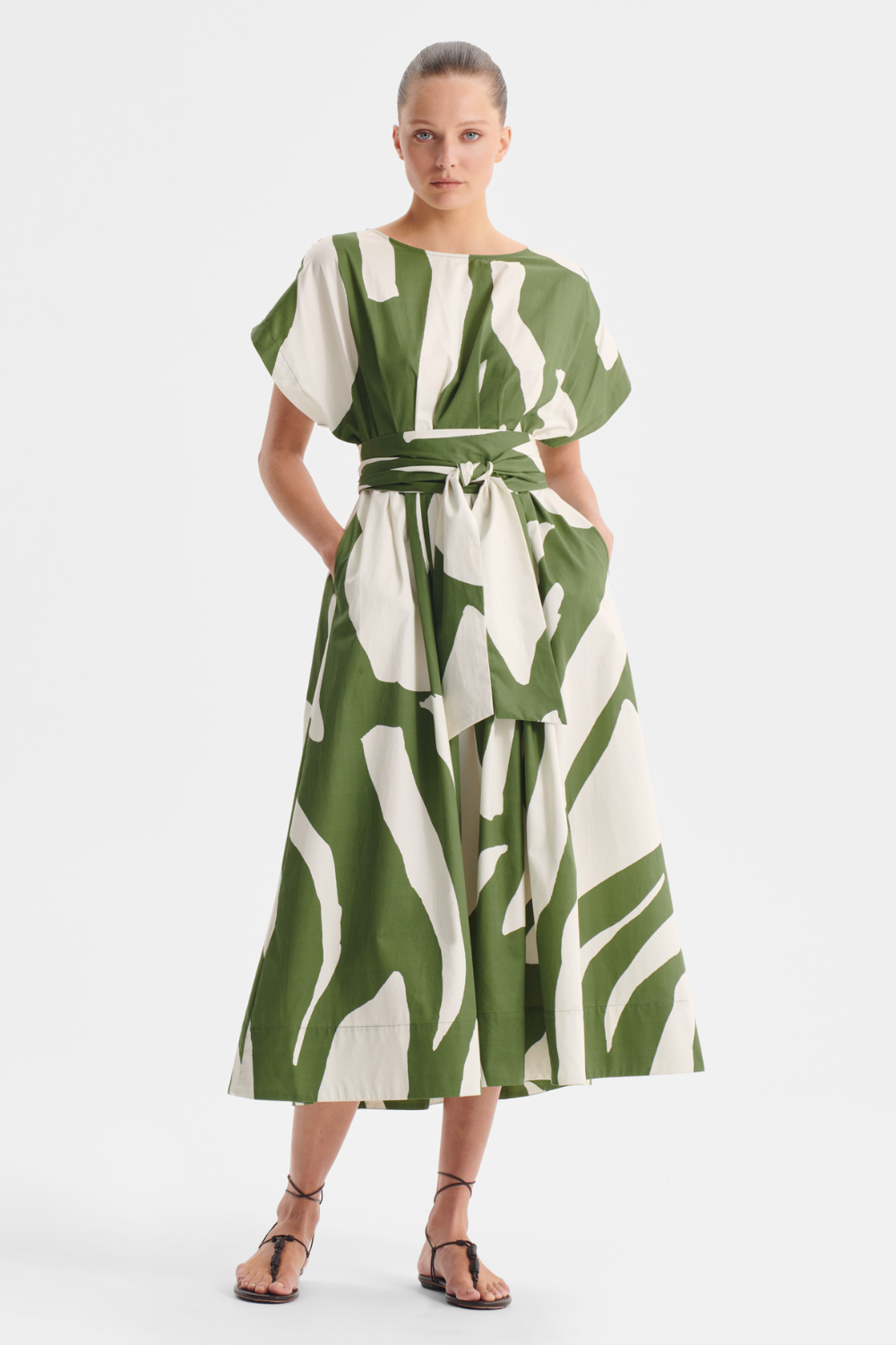 Morrison Zinnia Cotton Dress Print