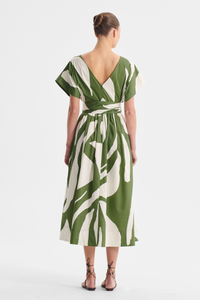 Morrison Zinnia Cotton Dress Print