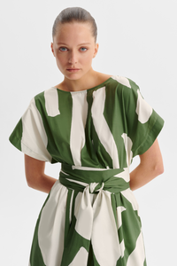 Morrison Zinnia Cotton Dress Print