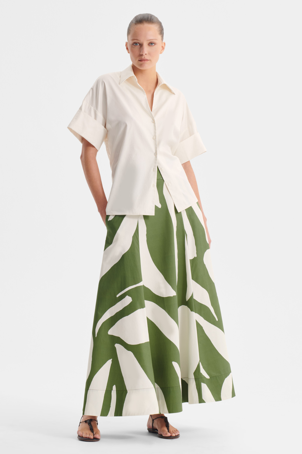 Morrison Zinnia Shirt Ecru