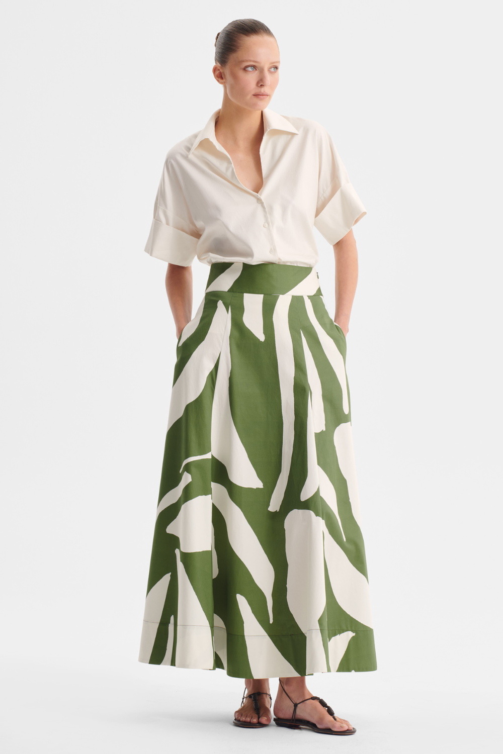 Morrison Zinnia Skirt Print