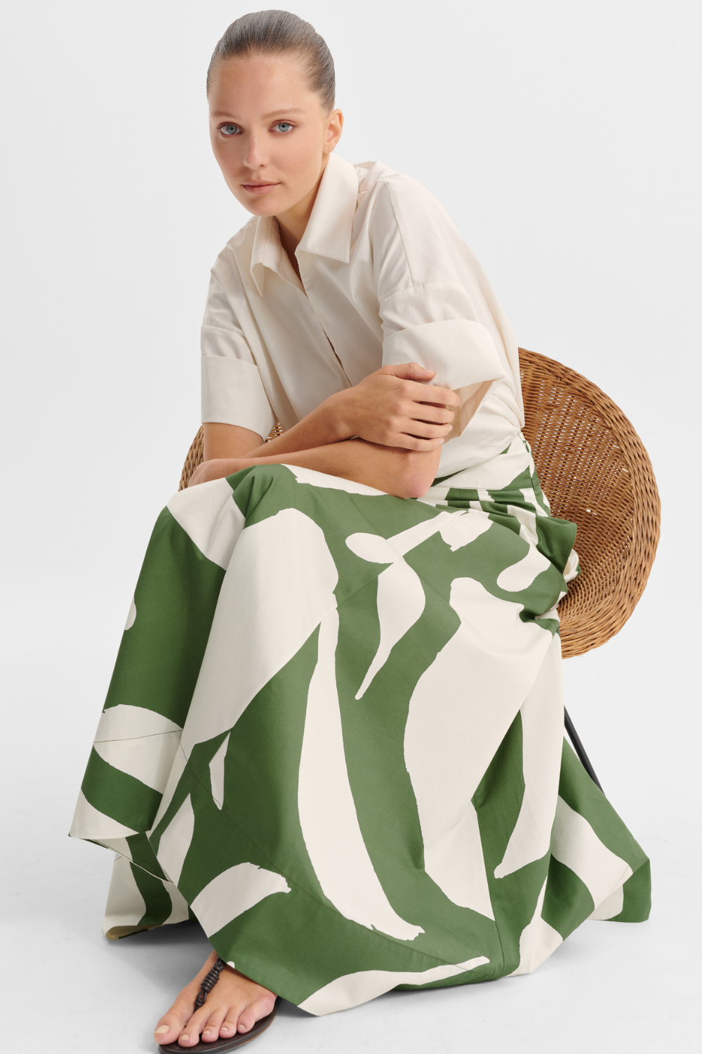 Morrison Zinnia Skirt Print