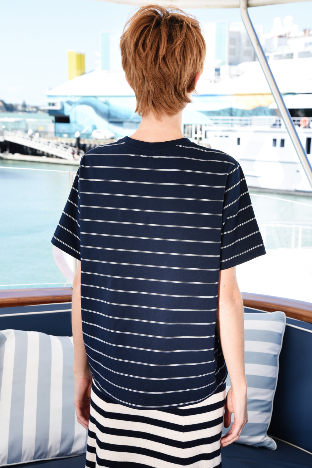 Cooper Bead The Way Top Navy