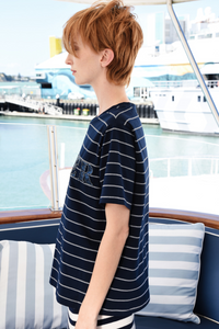 Cooper Bead The Way Top Navy