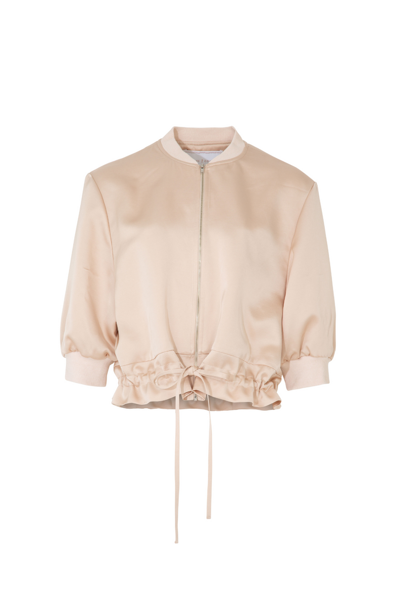 Trelise Cooper Crop-Dead Gorgeous Jacket Blush