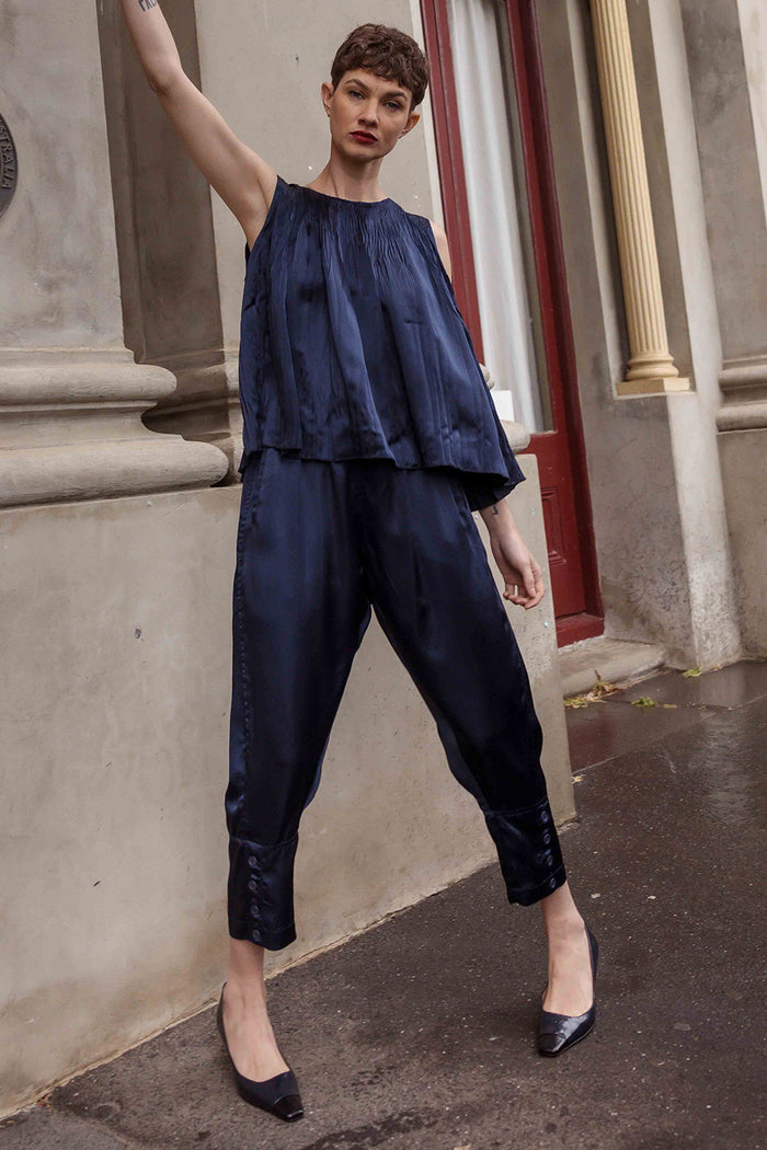 M.A.Dainty Field Pant Navy
