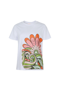 Coop Flower Time Tee White