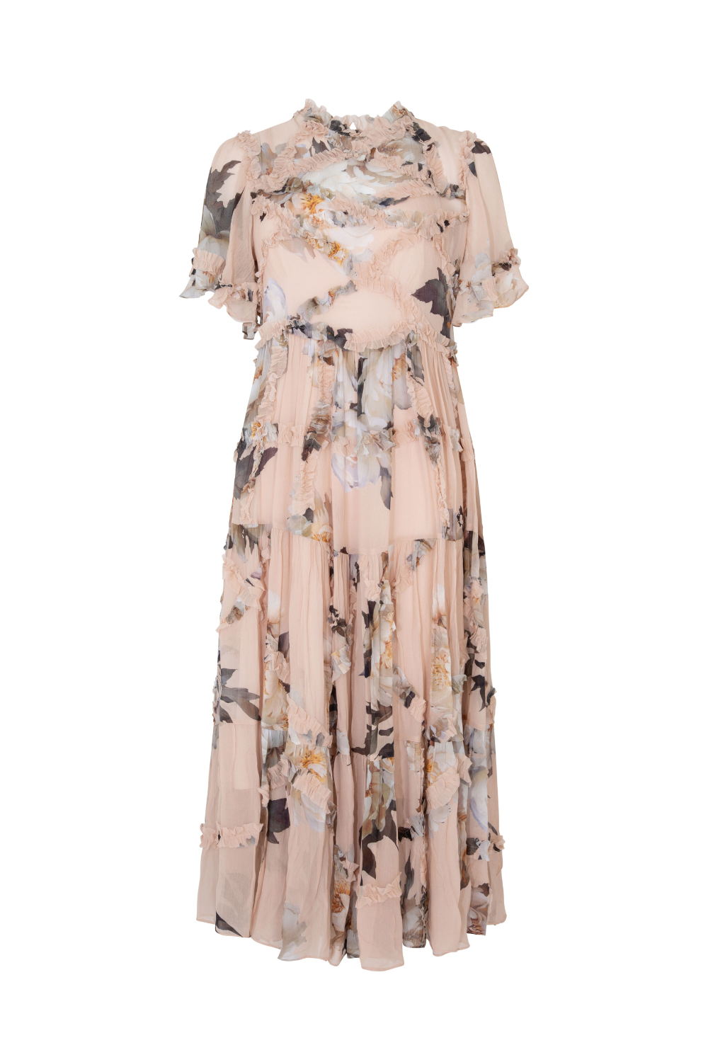 Trelise Cooper Frill There Was You Dress Blush Floral