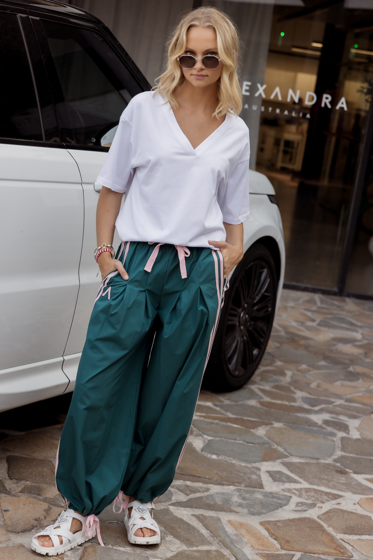 Alexandra Aladin Pants Green
