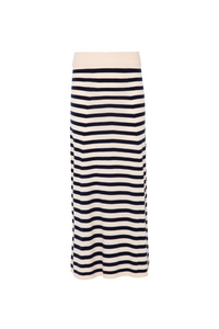 Cooper Hop, Skirt, Jump Skirt Navy Ivory Stripe