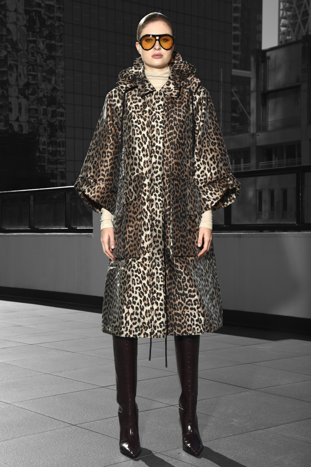 Trelise Cooper Lets Go Outside Coat Leopard