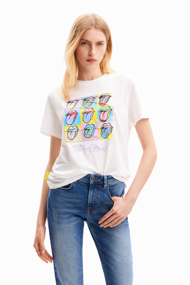 Desigual Multi-Colour The Rolling Stones T-Shirt