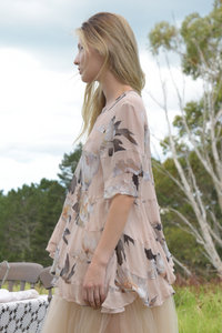 Trelise Cooper Not What It Seams Top Blush Floral