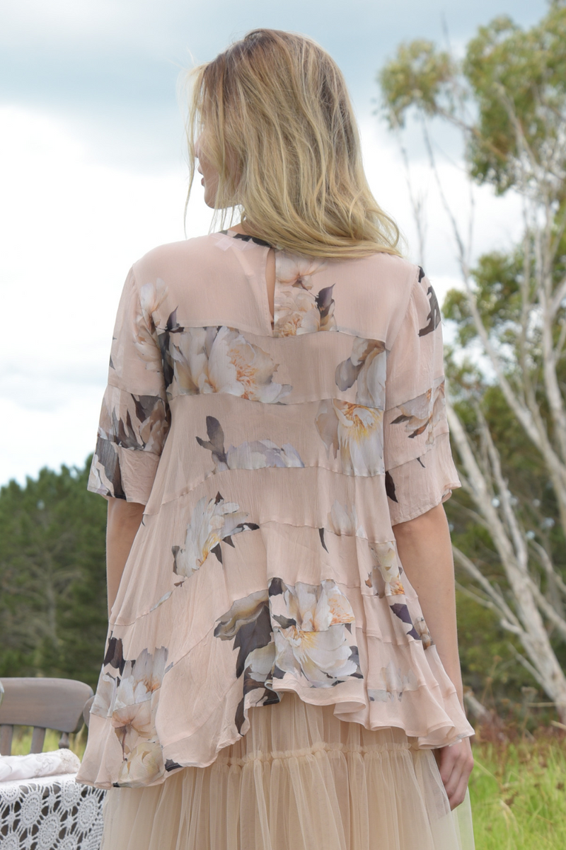 Trelise Cooper Not What It Seams Top Blush Floral