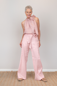 Huntress Palazzo Pant Salmon Pink