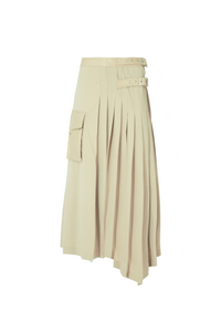 Cooper People Pleats-Er Skirt Tan