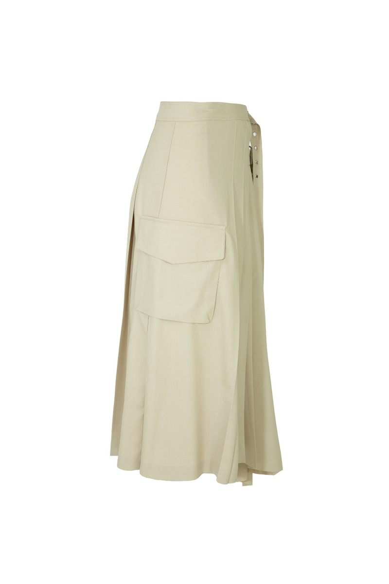 Cooper People Pleats-Er Skirt Tan