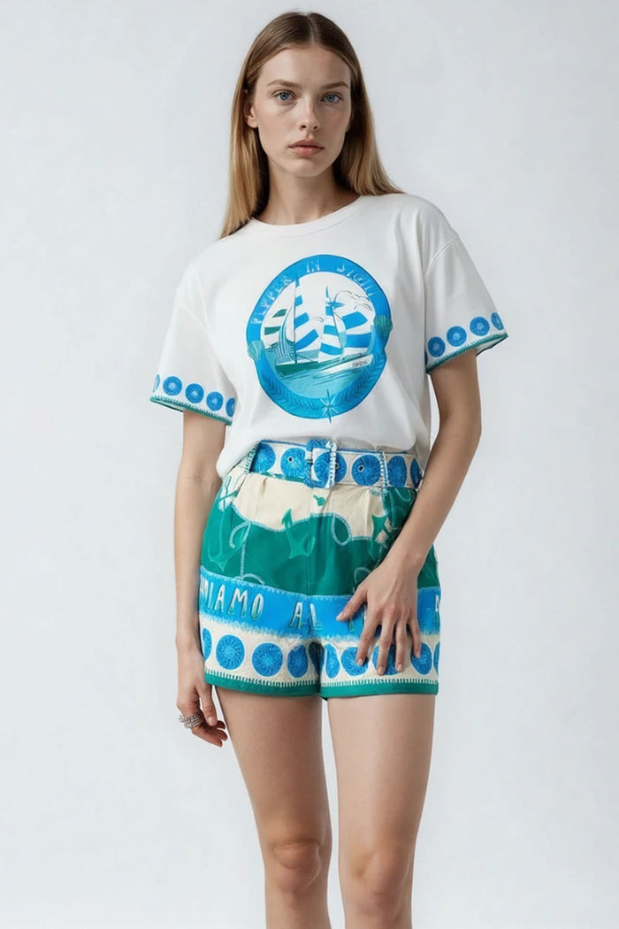 Walnut Riveria Short