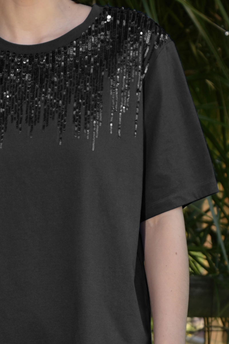 Curate Splashes Of Sparkles Top