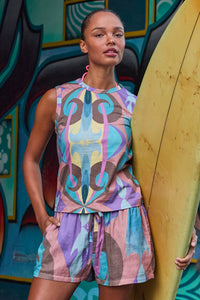 Circular By Maud Alice Dainty Violet Tank Tee Pre-Order