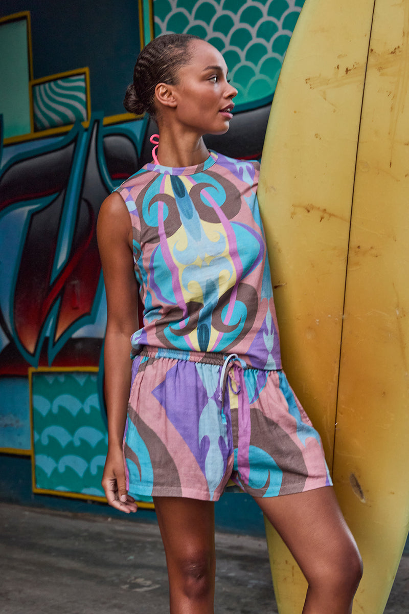 Circular By Maud Alice Dainty Violet Tank Tee Pre-Order